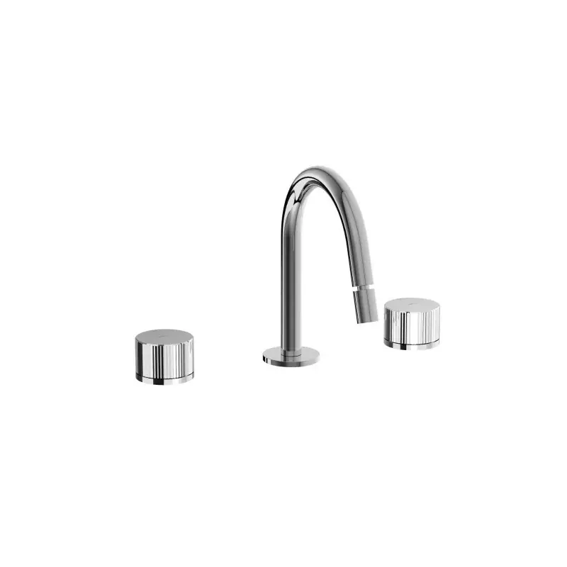 Batteria bidet 3 fori colore cromo con bocca fissa Paffoni Jo JO119CR Vendita Finale