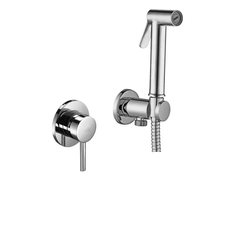 Prezzo Di Fabbrica Set bidet da incasso a 2 fori con miscelatore e doccetta Paffoni KITDUP110CR