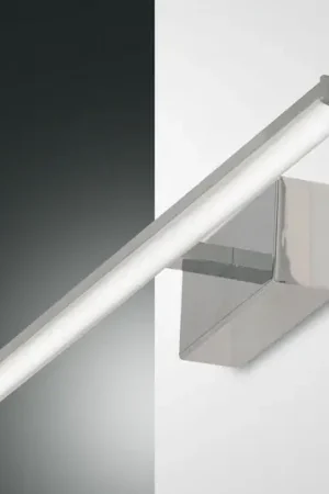 Applique a LED Nala, cromo, larghezza 50 cm Super Prezzo