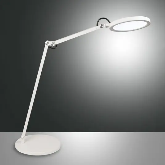 Ultima Occasione Lampada LED da scrivania Regina con dimmer, bianco