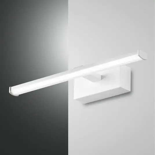Applique LED Nala bianca, larghezza 30 cm Promozione Esclusiva
