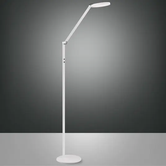 Piantana LED Regina, 1 luce, bianco Di Tendenza