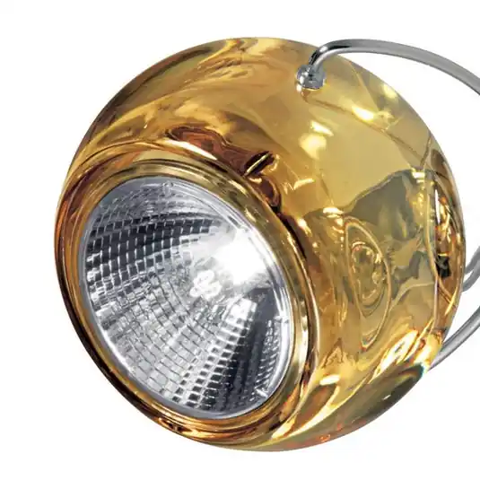 Lampada a sospensione BELUGA COLOUR gialla Prezzo Ridotto