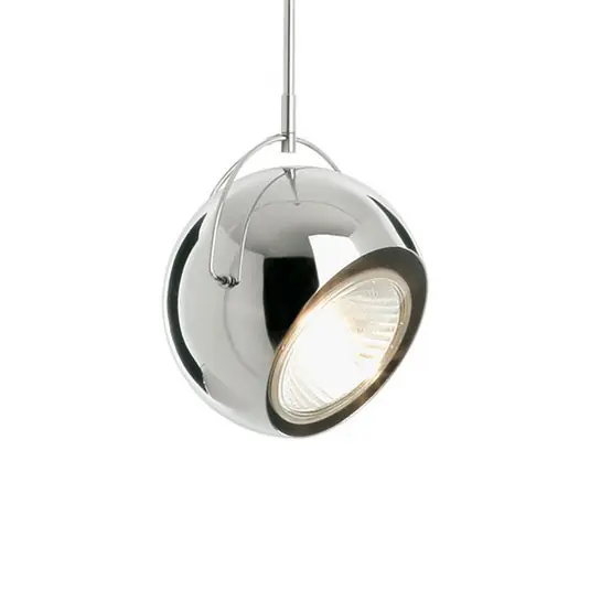 Fabbian Beluga Steel sospensione cromo, Ø 14 cm Vendita Finale