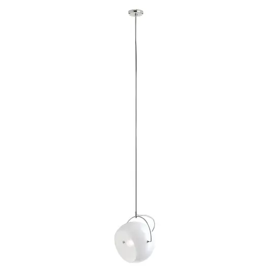Compra Adesso Fabbian Beluga White sospensione vetro, Ø 20 cm