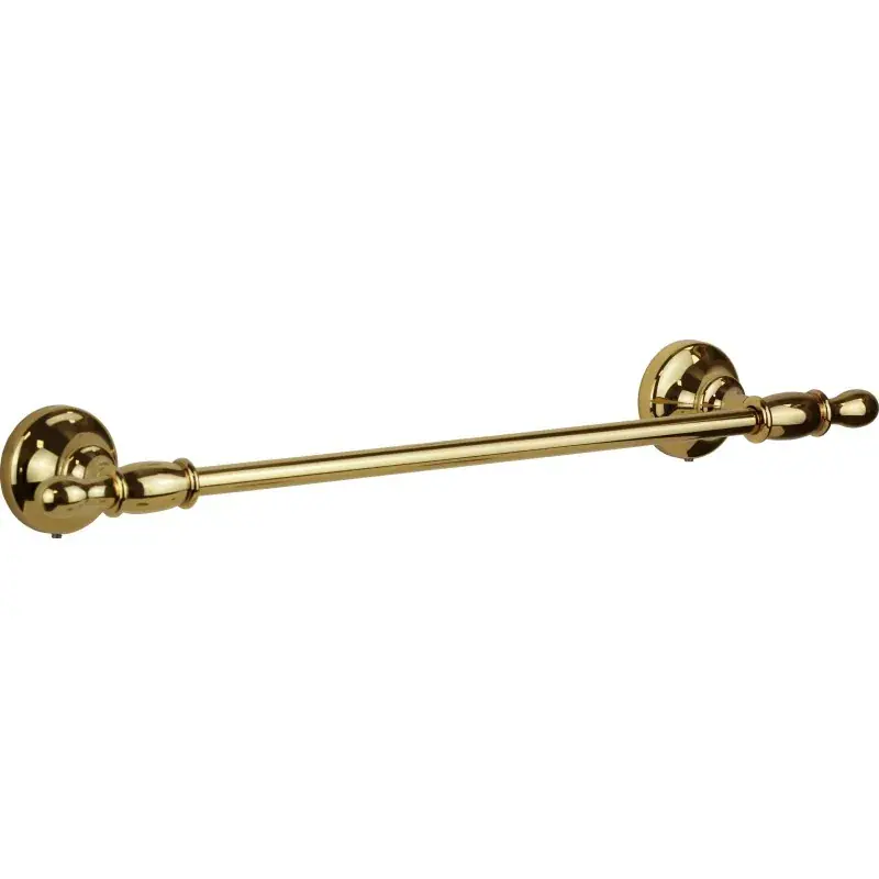 Porta asciugamani lungo 45 cm in colore oro Capannoli Serie900 905/45 RR Prezzo Di Fabbrica