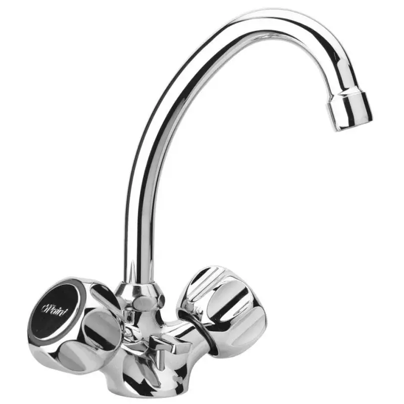 Offerta Lampo Miscelatore lavabo con bocca tubo orientabile e piletta di scarico 1"1/4 Paini Arno 37CR250