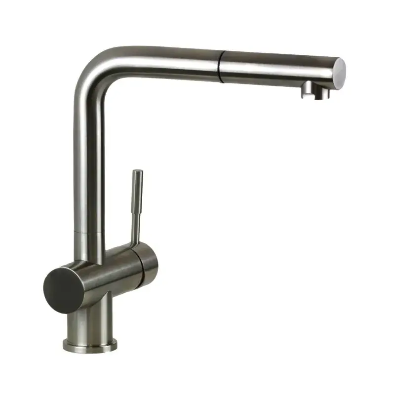 Miscelatore lavello cucina in acciaio inox con doccia estraibile Paini Inox IXA1566L2 Promo Stagionale