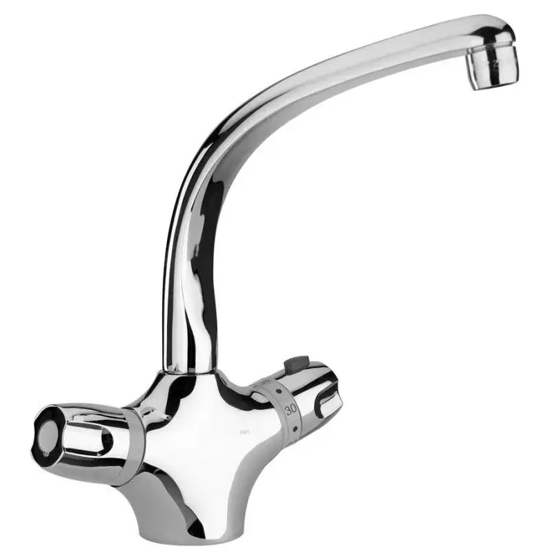 Soddisfatti O Rimborsati Miscelatore lavello cucina termostatico con bocca orientabile Paini 2T 2TCR571TH
