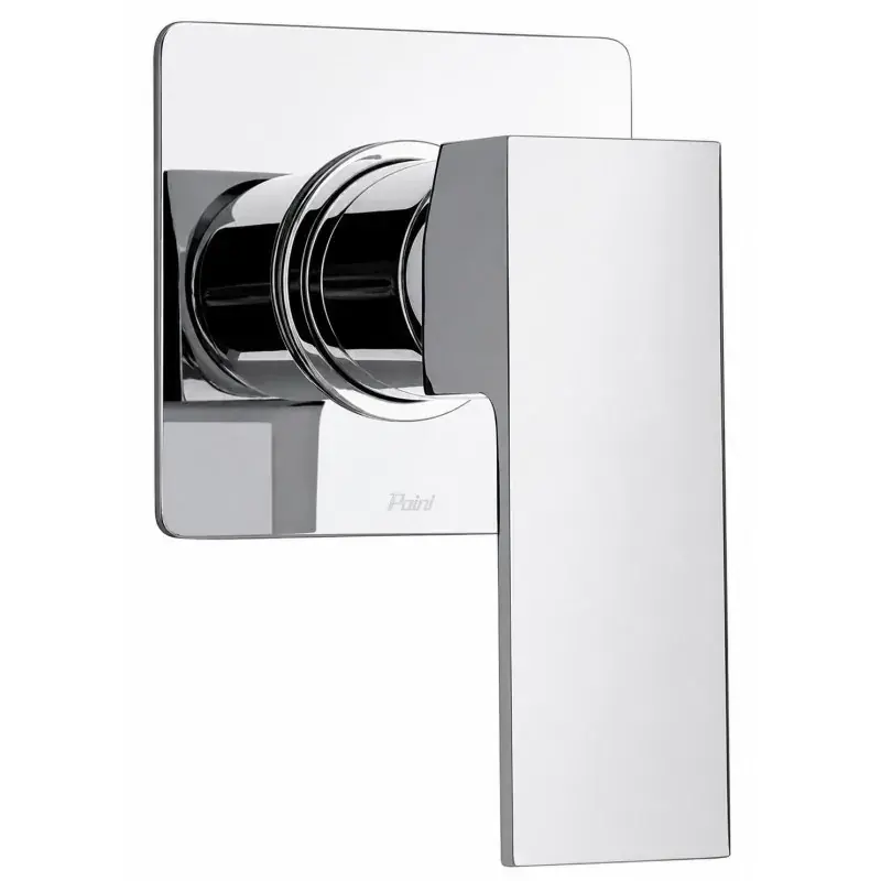 Miscelatore doccia incasso ad 1 uscita in ottone cromato con piastra 90x96 mm Paini Venti V2CR690 Ultimissimo Modello