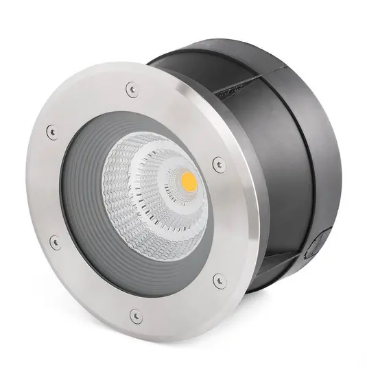 Suria-24 - lampada LED rotonda da interrare, 24° Pagamento Sicuro