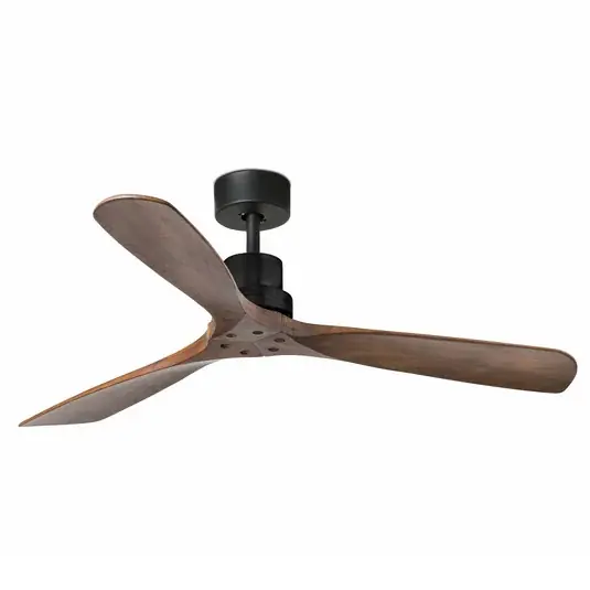 Prezzo Scontato Ventilatore da soffitto Lantau, Ø 132 cm, telecomando, noce/nero