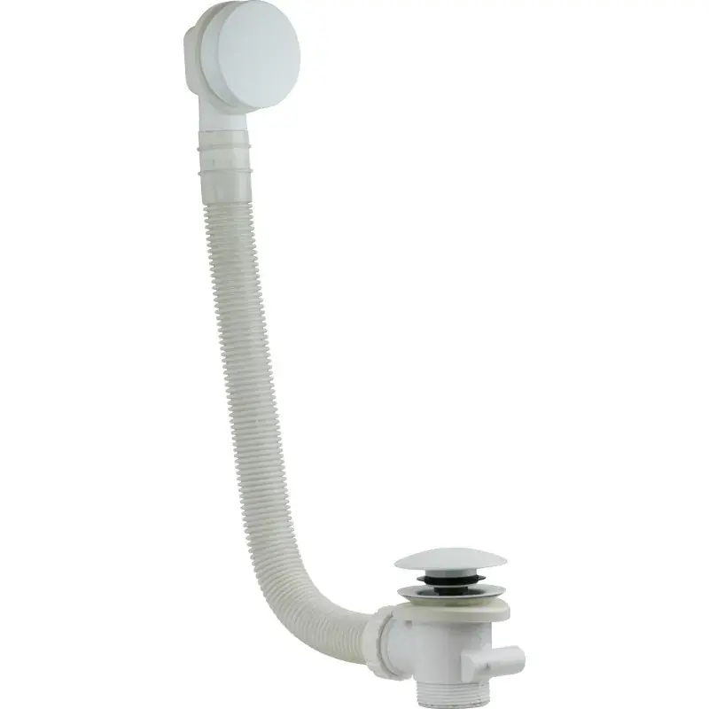 Must-Have Colonna di scarico colore bianco opaco universale per vasca da bagno Vicario 1011/120.50