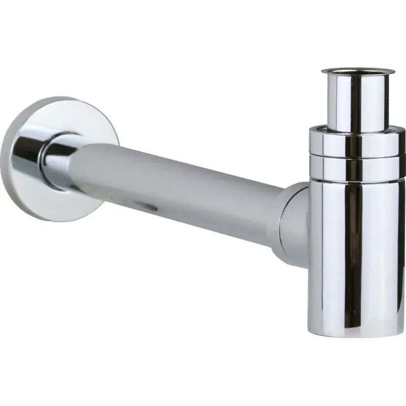 Sifone per lavabo e bidet ribassato in colore cromo Vicario 890/TC.01 Di Tendenza
