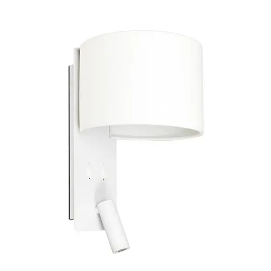 Applique pieghevoli con lampada a LED da lettura, bianco Prezzo Di Fabbrica