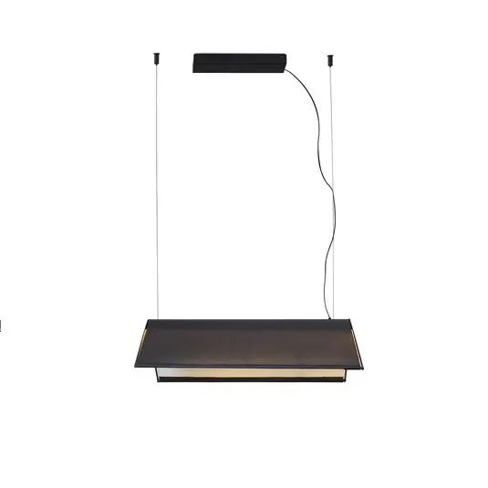 Novità Lampada a sospensione Ludovico Surface LED, 60 cm, nero