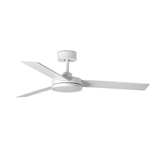 Ventilatore da soffitto LED Barth con luce, bianco Promozione Esclusiva