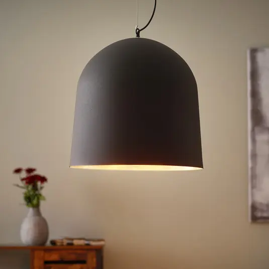 Elegante lampada sospesa Crater Solo Oggi