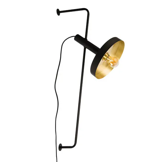 Applique Whizz in nero-oro Acquista Ora