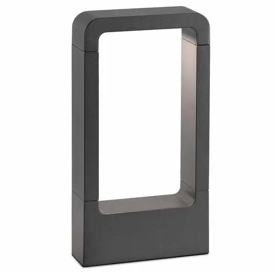 Economico Das - lampione a LED purista in alluminio