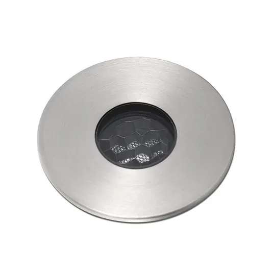 Esclusivo Faretto LED da incasso, finitura nichel, Ø 3,5 cm, alluminio/acciaio