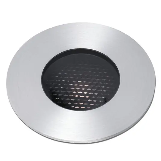 Scelto Dai Clienti Faretto LED da incasso base, color nichelo, Ø 9 cm, alluminio/acciaio inox