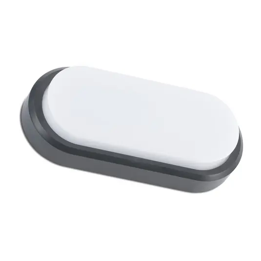 Applique da esterni LED Fred XL IK10 grigio/bianco Subito Disponibile