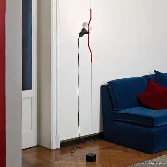 FLOS Parentesi - lampada a sospensione, rosso Consegna Rapida