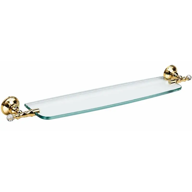 Scelto Dai Clienti Mensola in vetro da 73 cm finitura oro Webert Viktoria D500028010
