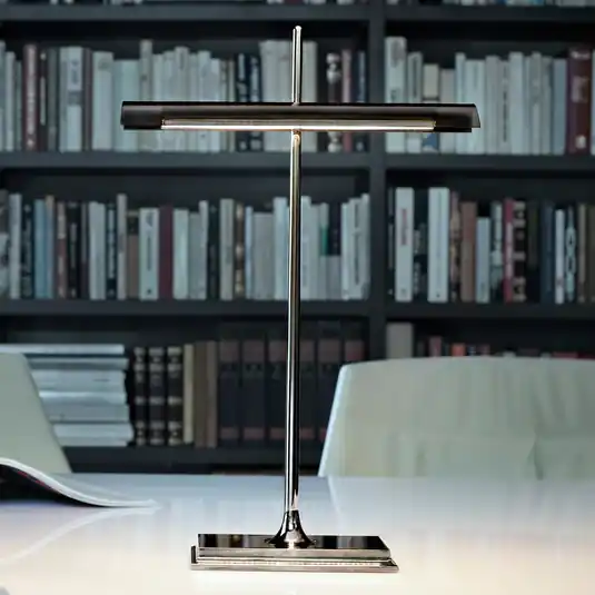 FLOS Goldman lampada da tavolo con USB grigio fumè Compra Online