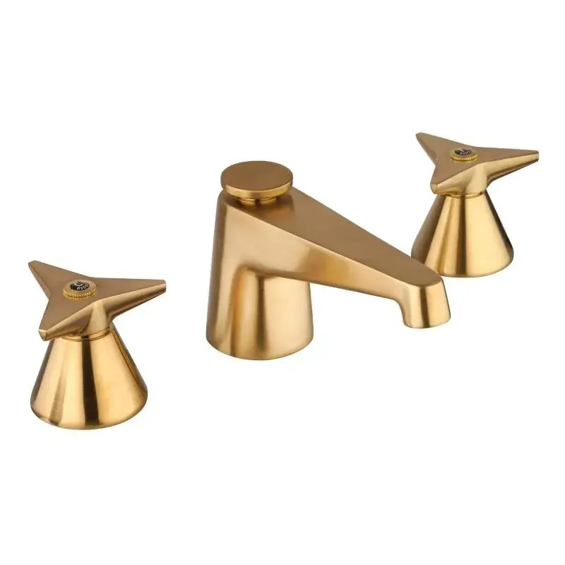 Mezclador de lavabo con 3 orificios en acabado latón cepillado Mamoli Gio Ponti 45100000005G Ultima Occasione