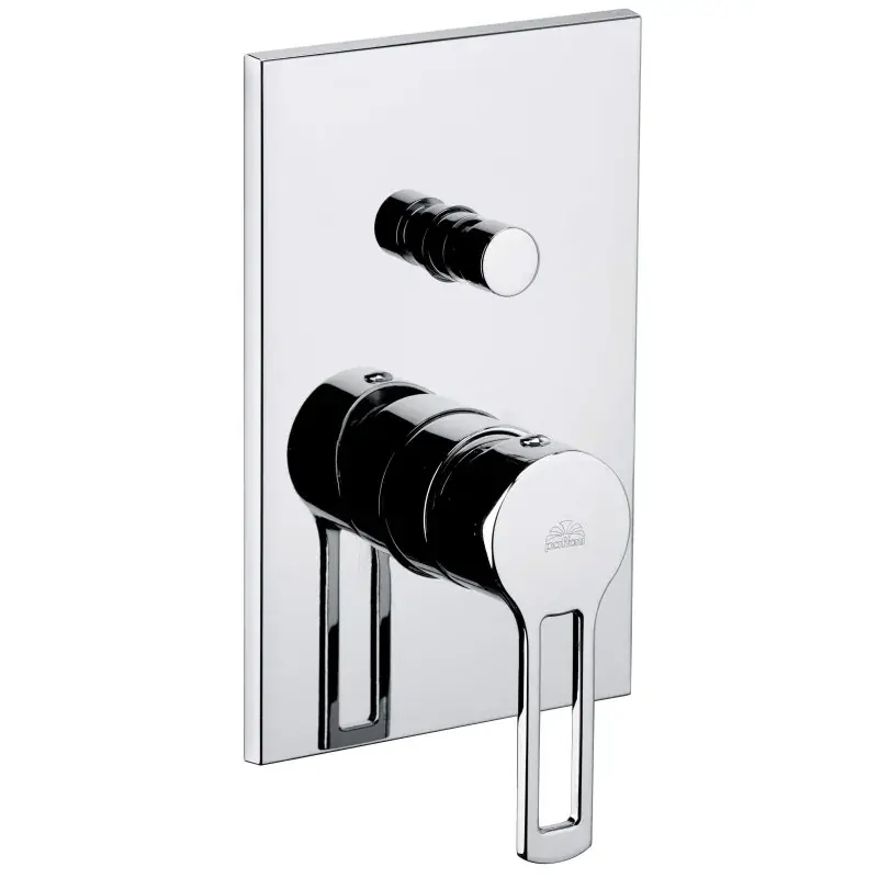 Ultima Occasione Monomando ducha empotrado con desviador placa acero Paffoni Ringo RIN015CR/M