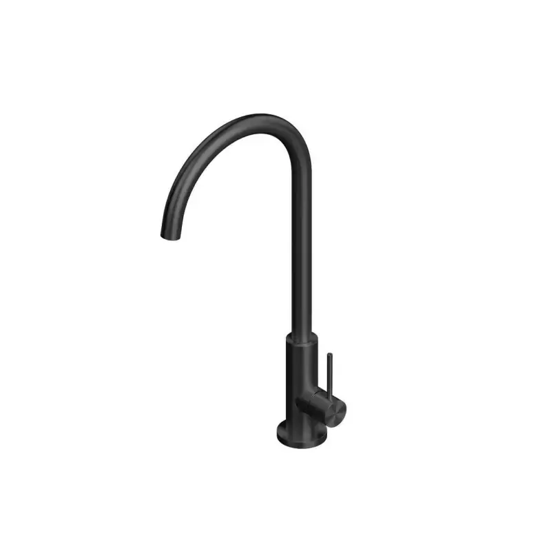 Mezclador de cocina tradicional en acero negro satinado Quadro srl 600ON Direttamente Dal Produttore