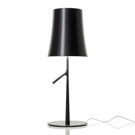 Lampada da tavolo Foscarini Birdie LED grande, color grafite Esclusivo