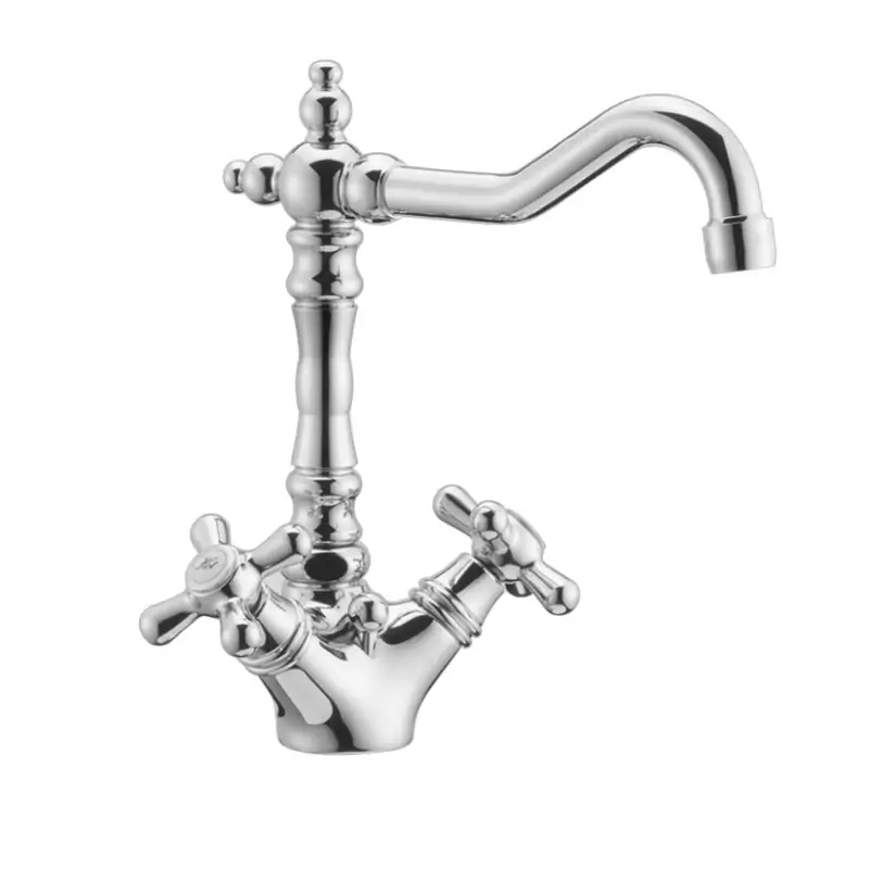 Mezclador de lavabo de diseño vintage Huber Croisette CS00052021 Occasione