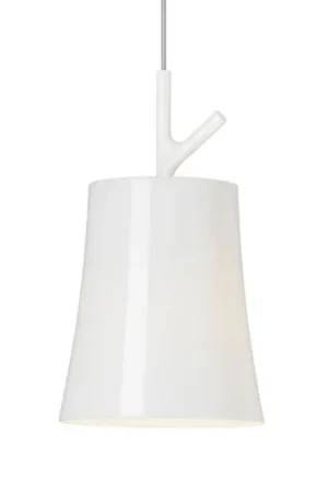 Foscarini Birdie piccola lampada a sospensione, bianco Ultime Pezzi