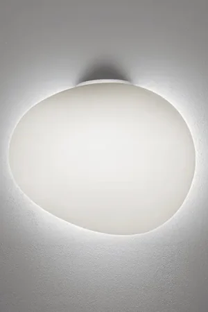 Compra Adesso Foscarini Gregg grande semi 1 applique, bianco