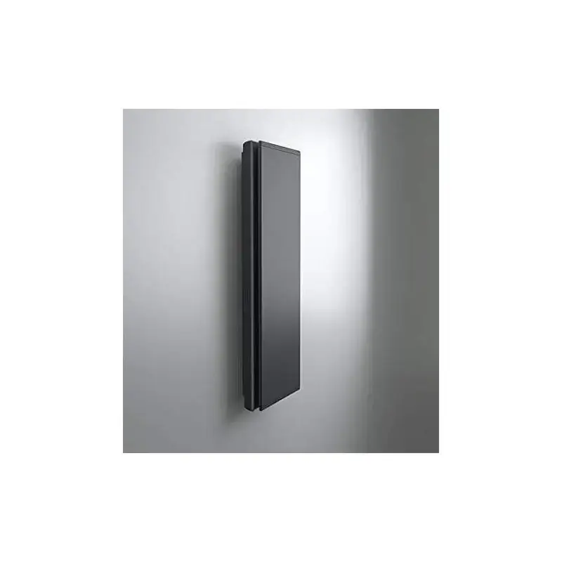 Radiador eléctrico vertical WI-FI con luz led 150x45 cm gris antracita Radialight ICON ICO15112 Consegna Rapida