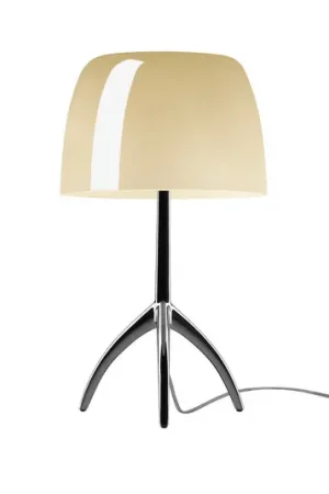 Ultimissimo Modello Foscarini Lumiere piccola nero/crema dimming