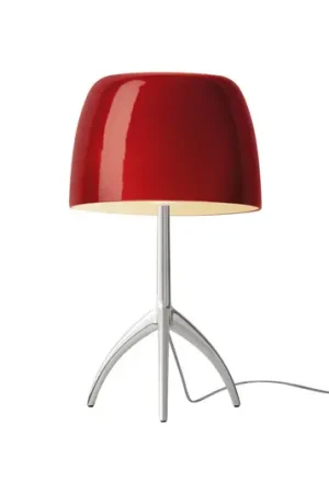 Ultime Pezzi Foscarini Lumiere grande alu/rosso dimming
