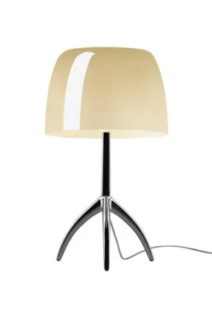 Esclusivo Foscarini Lumiere grande nero/crema dimming