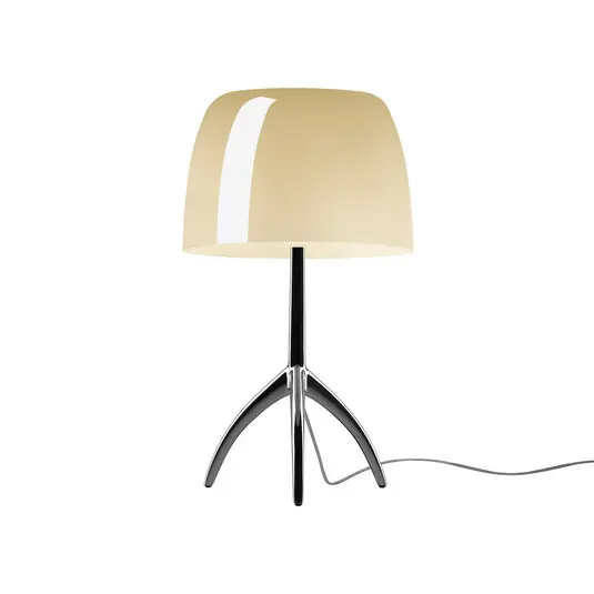 Esclusivo Foscarini Lumiere grande nero/crema dimming