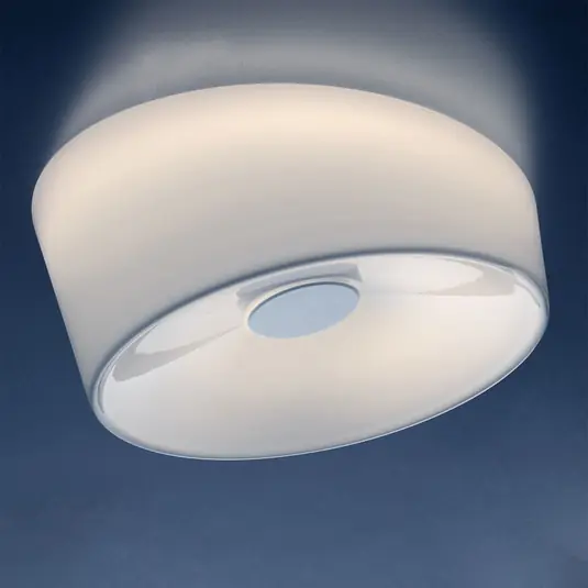 Foscarini Lumiere G9 plafoniera, Ø 34 cm, bianco Quantità Limitata