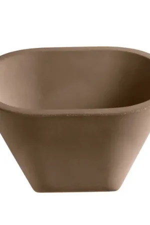 Foscarini Aplomb R7s Applique in cemento, marrone Soddisfatti O Rimborsati