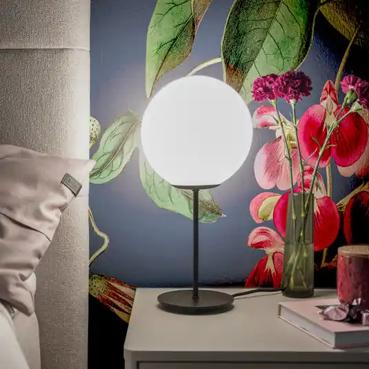 Schöner Wohnen Palais lampada da tavolo altezza 41cm Ø25cm Nuova Collezione