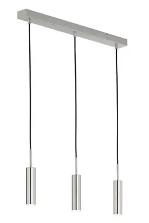 Acquista Ora Schöner Wohnen Stina LED sospensione 3 luci nichel