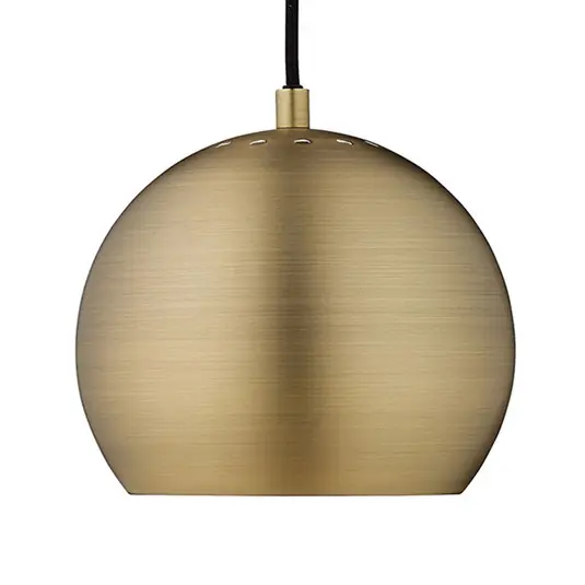 Lampada a sospensione FRANDSEN Ball, colore ottone antico, Ø 18 cm Spedito Oggi