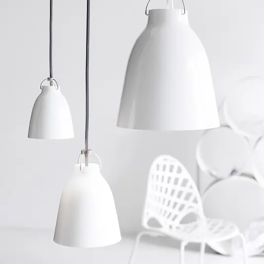 FRITZ HANSEN Caravaggio P2 Bianco lucido Bestseller