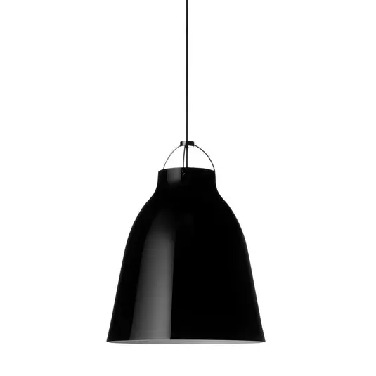 FRITZ HANSEN Caravaggio P3 Nero lucido/nero Acquista Ora