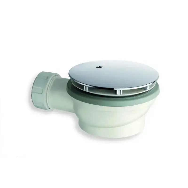 Pileta sifonada para plato de ducha inspeccionable Agujero plato ducha ø 90 mm tapa Ø 120 mm Silfra CRIAD45051 Prezzo Ridotto